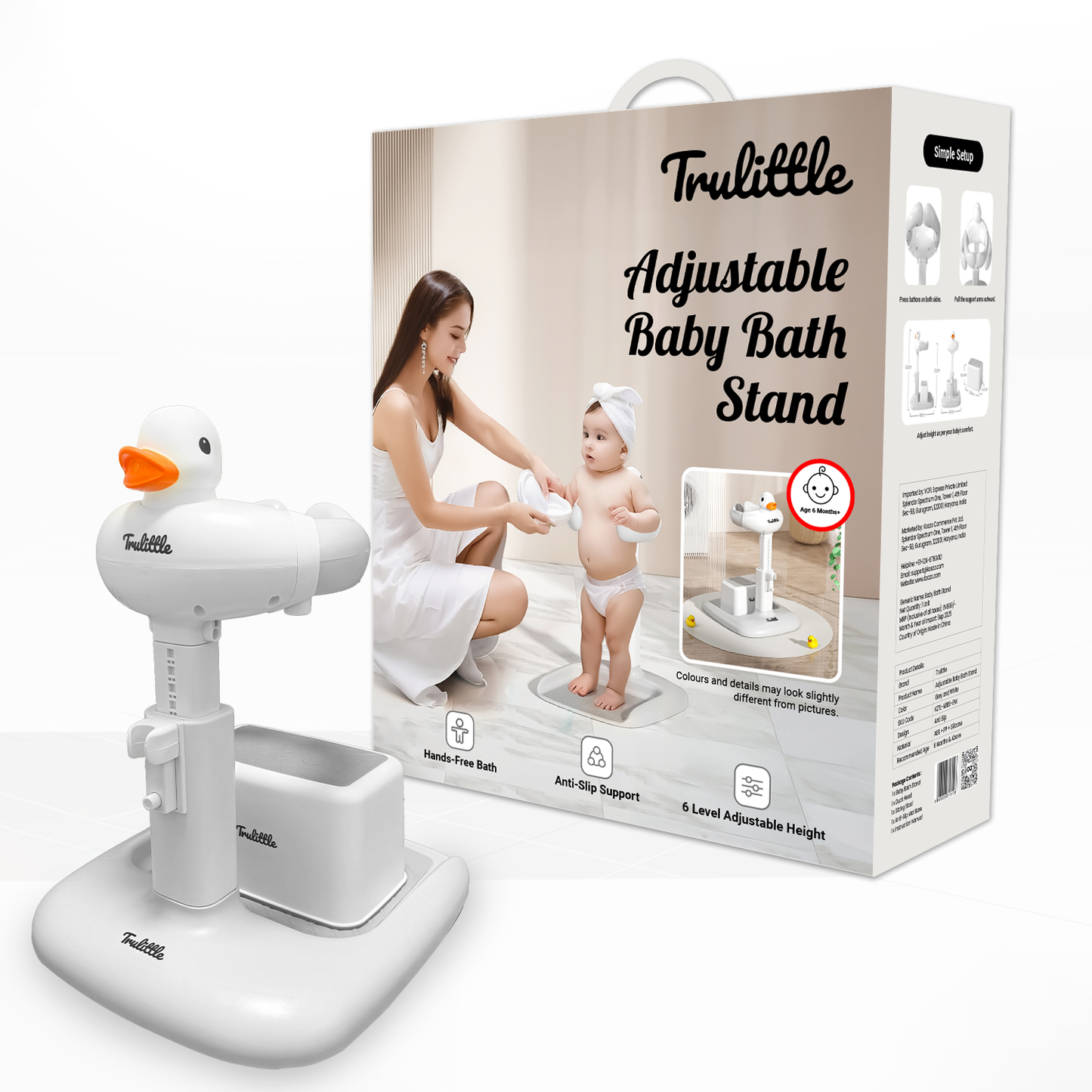 Trulittle™ Adjustable Baby Bath Stand