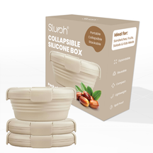 Collapsible Silicone Box (Pack of 3)