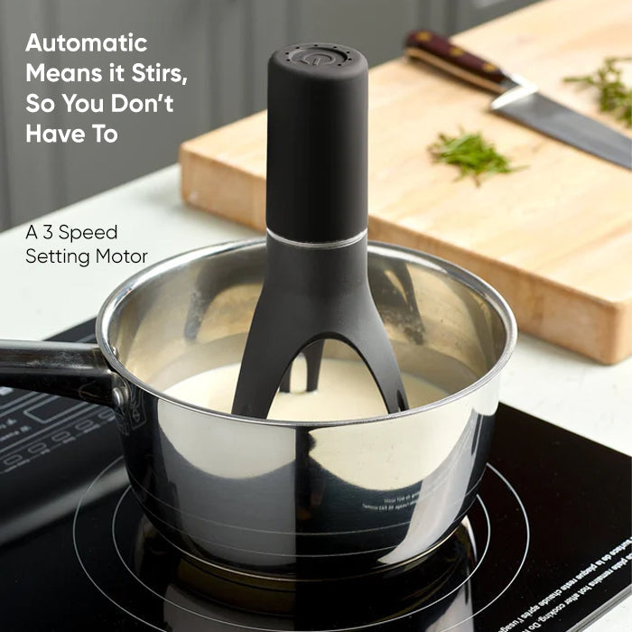 The Uutensil Automatic Pan Stirrer from  Means You'll Never
